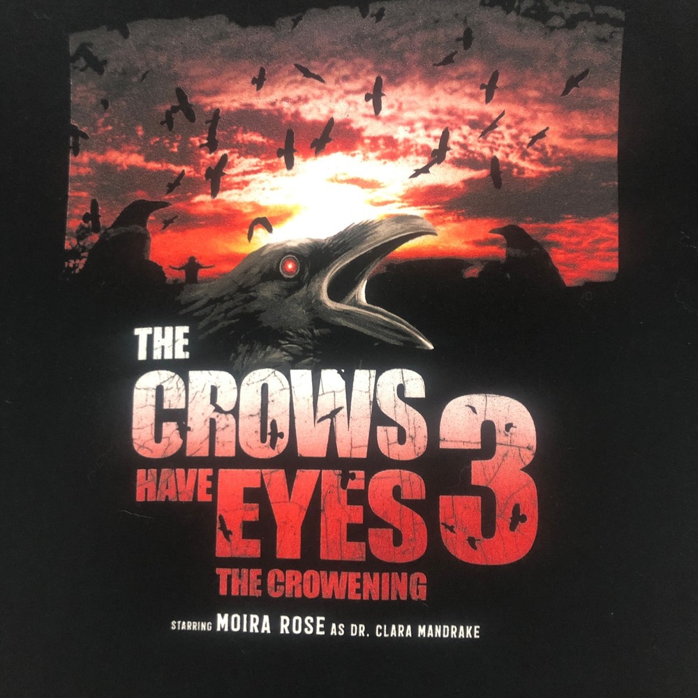 The Crows Have Eyes 3 The Crowening T Shirt XL Black Moira Rose Movie